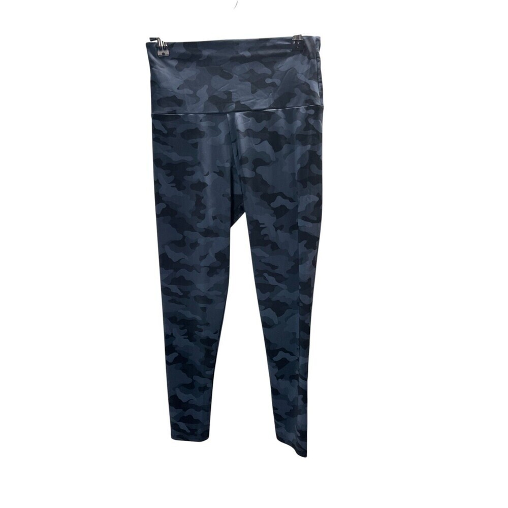 Onzie Flow Athletic Leggings S/M Small Medium Women's Size Pants Gray Camo Yoga